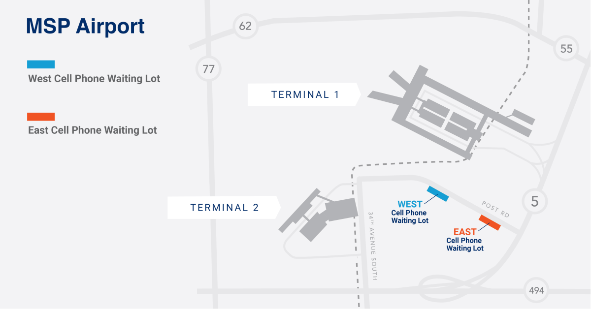 MSP Airport Doubles Cell Phone Waiting Lot Capacity Ahead of